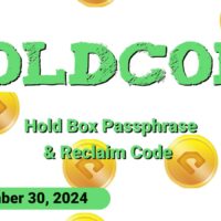 HoldCoin Daily Combo and Reclaim Code for September 30, 2024